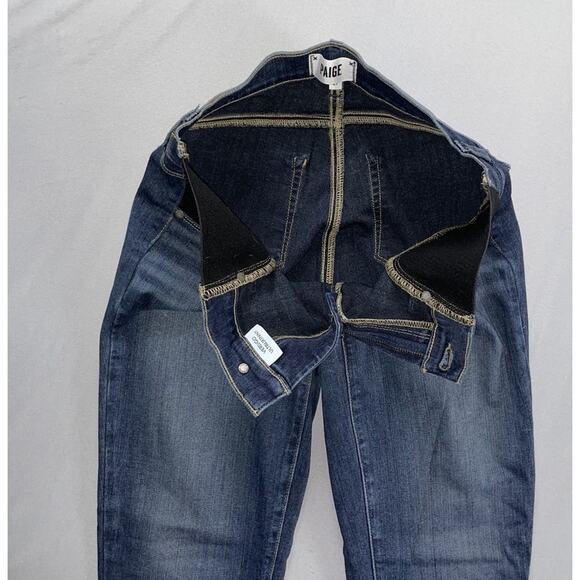 Paige Verdugo Ultra Skinny Lightweight Stretch Maternity Jeans Women's Size 27 - Picture 4 of 9